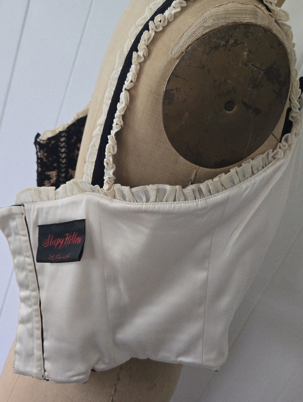 La Femme En Noir Sleepy Hollow Van Tassel Bustier - Picture 8 of 9